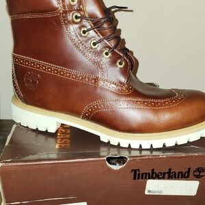 Timberland Men's Brown Leather Boots